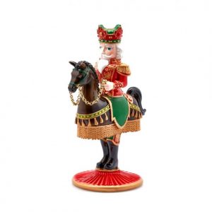 Portacandela Soldatino con Cavallo